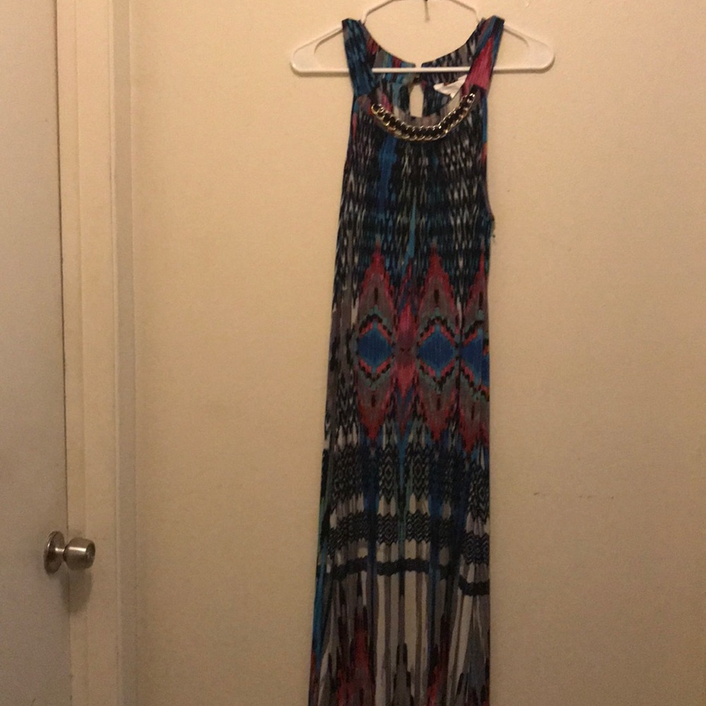 Colorful maxi dress